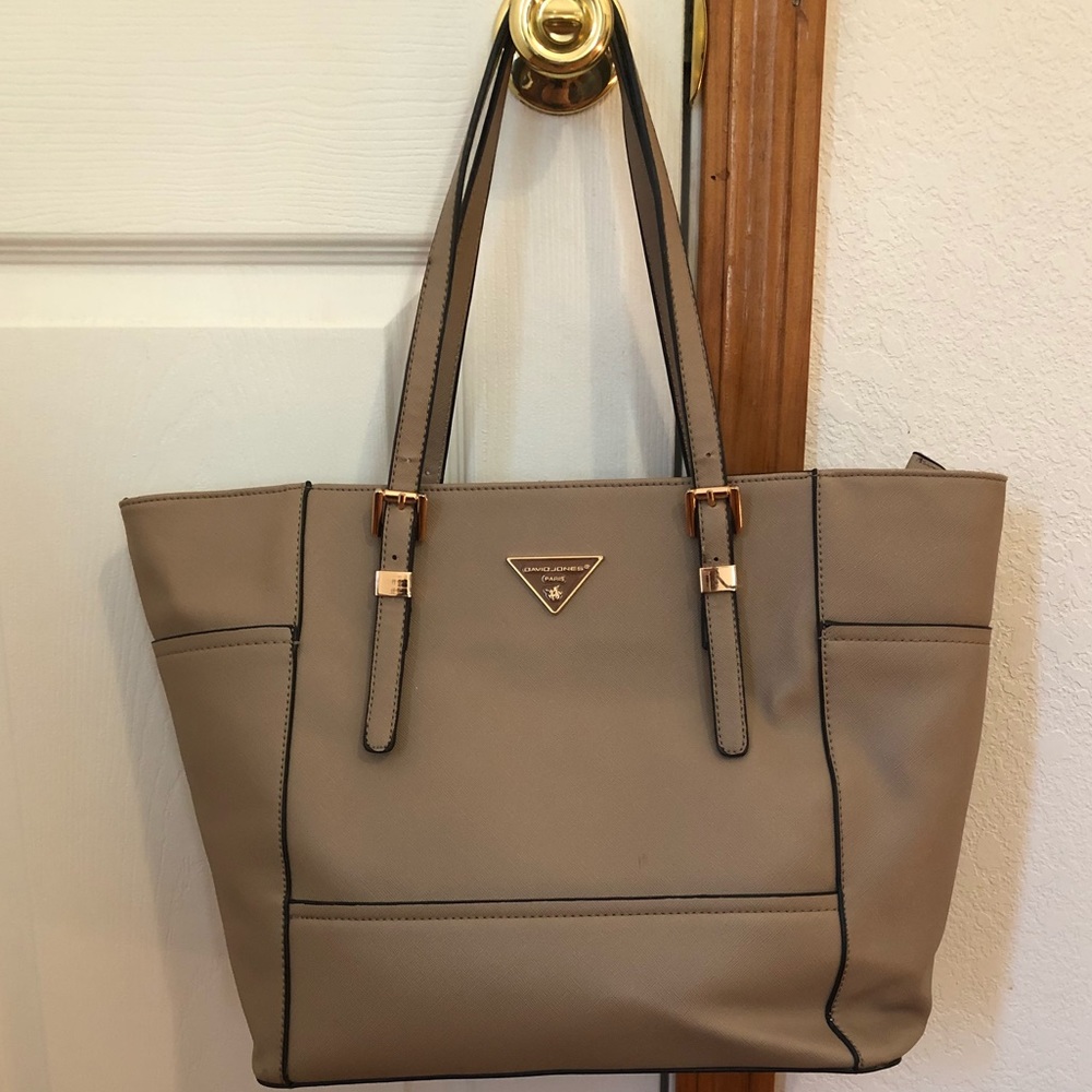 David Jones | Beige Bag | Very Lightly Used
