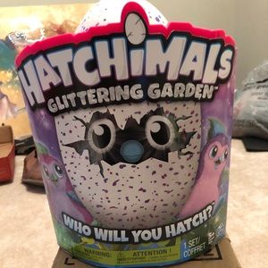 Hatchimal Glittering Garden Pengualas NIB Sealed