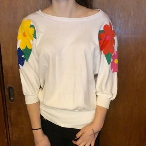 Vintage 90’s Lord and Taylor W/ Terrycloth Flowers