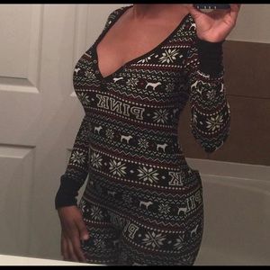 Victoria Secret holiday onesie , small