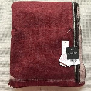 Topshop warm & cozy long scarf