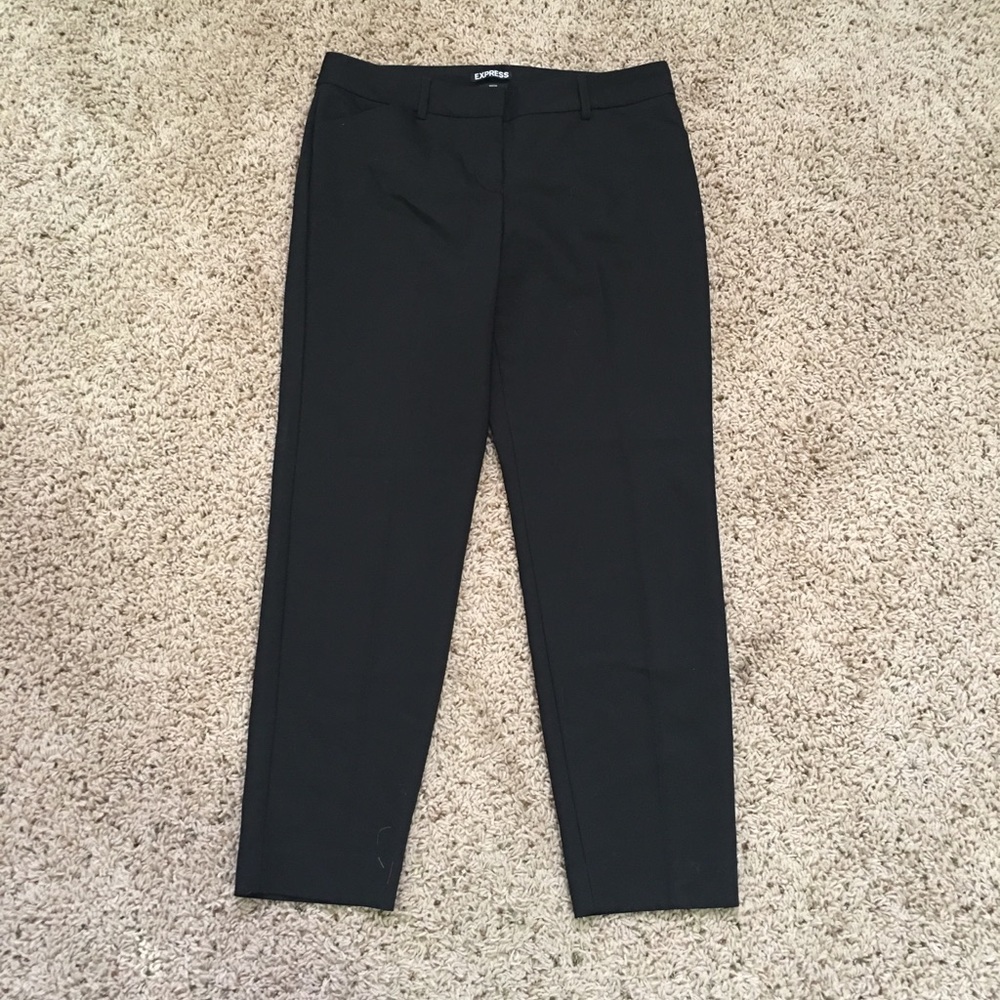 Express Editor ankle length slacks