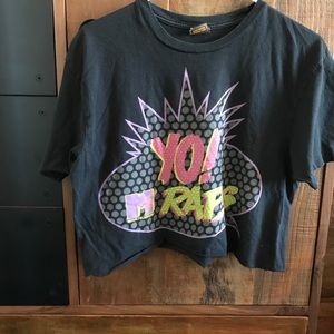 Graphic MTV Crop Top