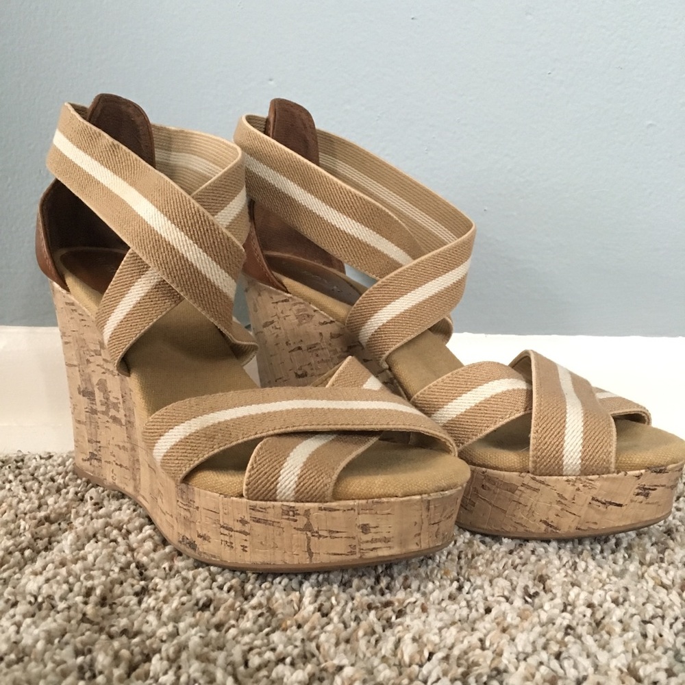 Strappy Spring Summer Wedge Sandals