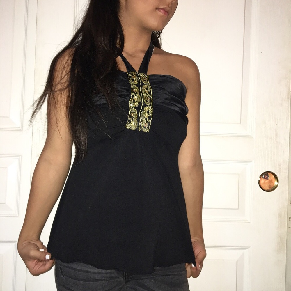 Black and Gold Tube
