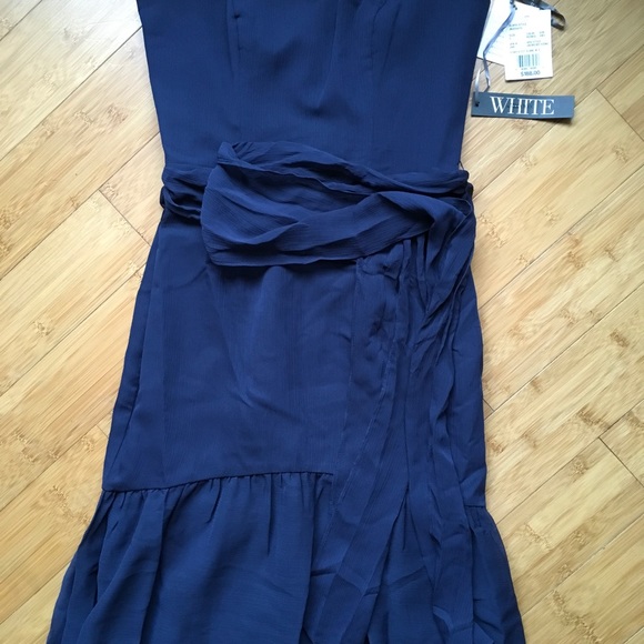 NWT 'WHITE' by Vera Wang bridesmaid dress - Picture 2 of 8