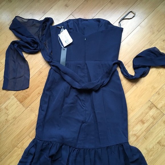 NWT 'WHITE' by Vera Wang bridesmaid dress - Picture 3 of 8