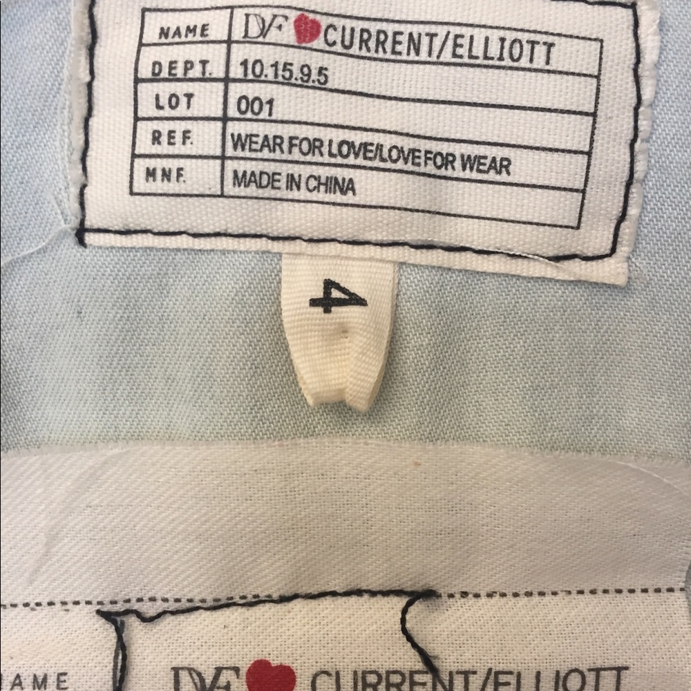 DVF Denim Wrap Dress