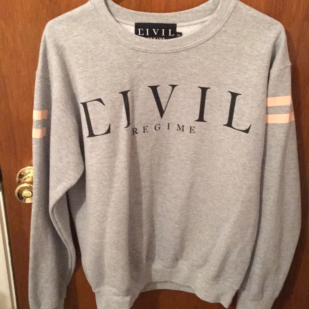 Grey Civil crew neck