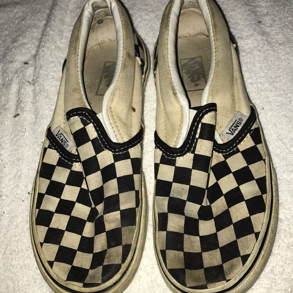 Checkered Vans