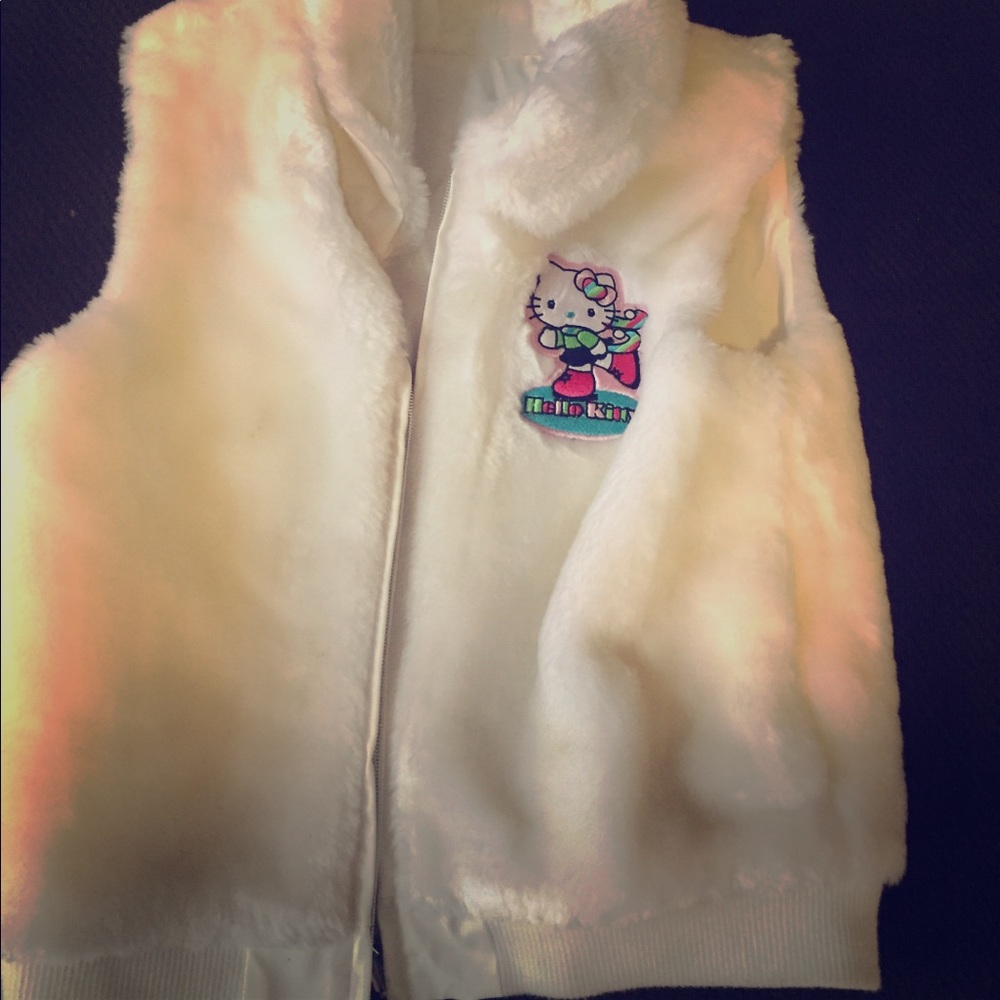 NWOT girls hello kitty fury vest