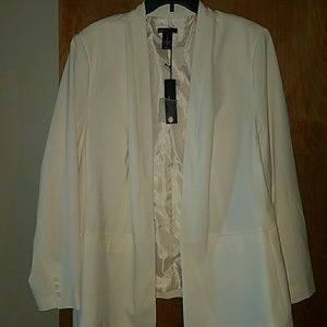 NWT cream color jacket