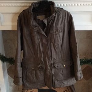 Michael Kors hunter green jacket