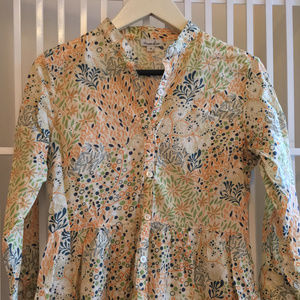 Steven Alan Floral Shirt Dress