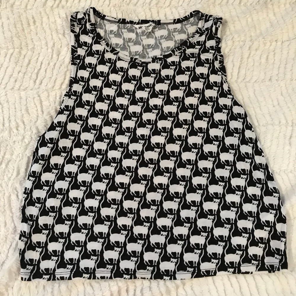 Aeropostale Cat Crop Top