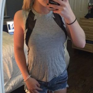 Sheer lightning bolt tank