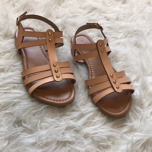 Nude sandals