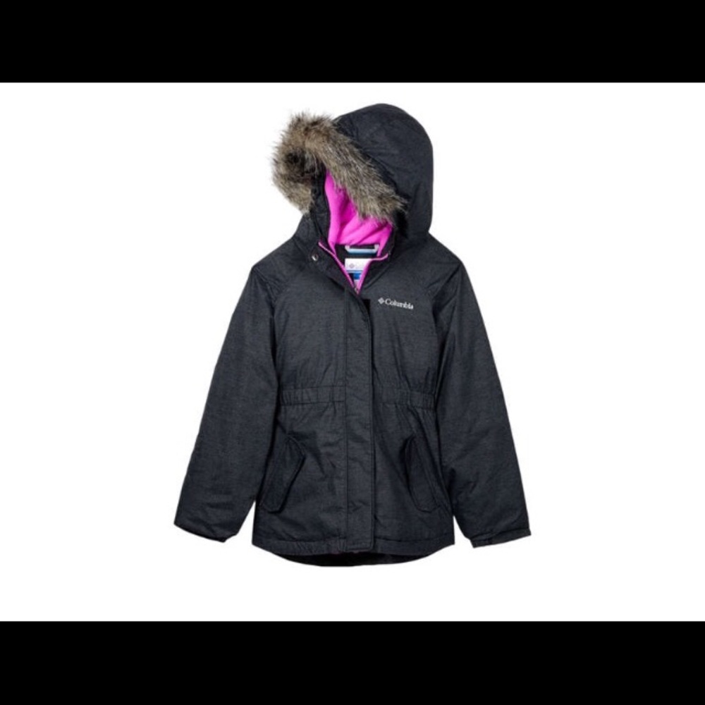 XXS Columbia waterproof girls jacket.