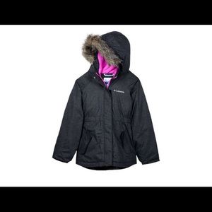 XXS Columbia waterproof girls jacket.