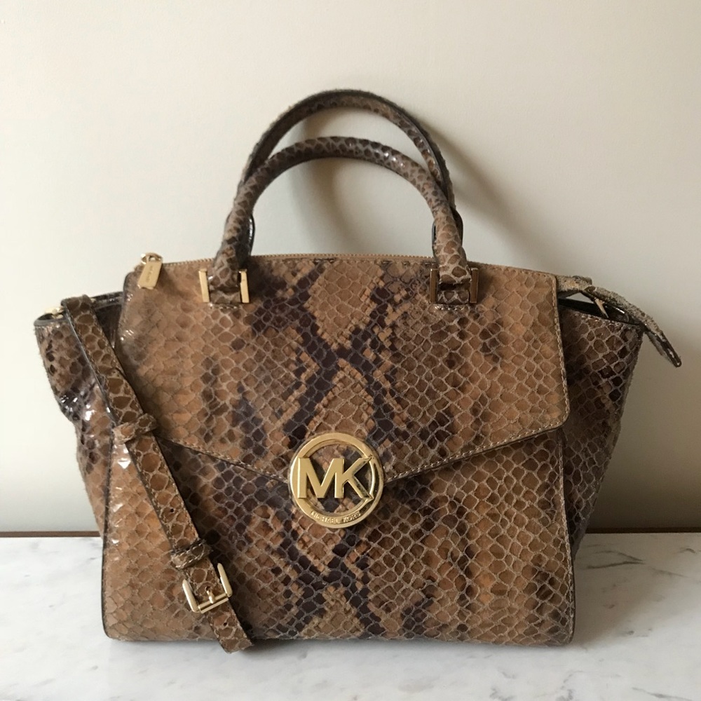 SALE Michael Kors Snakeskin Bag
