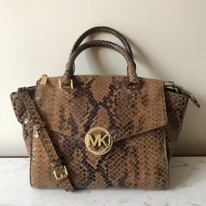 SALE Michael Kors Snakeskin Bag