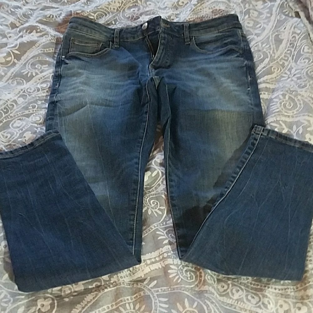Low rise skinny fit jeans