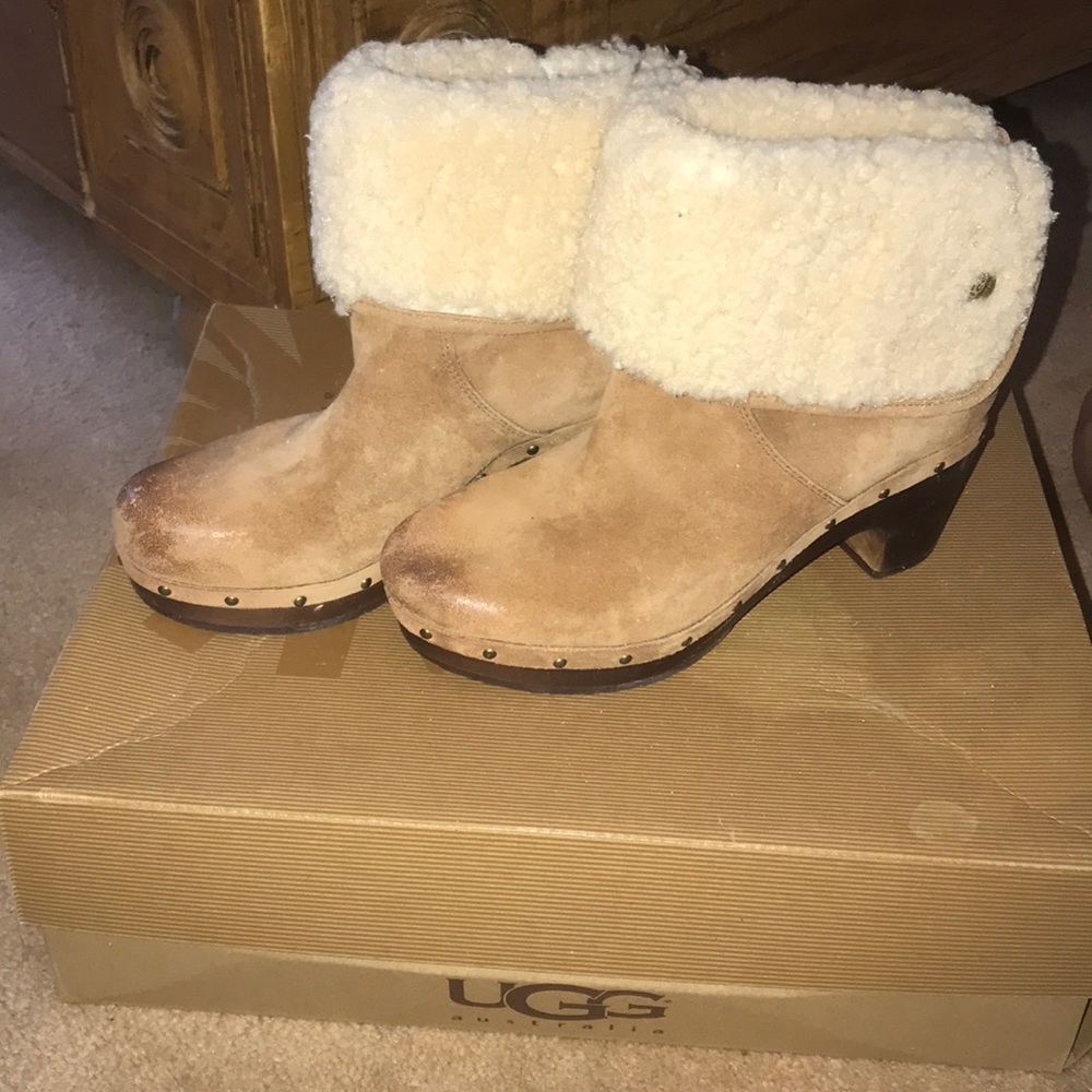 Ugg Booties with Heel