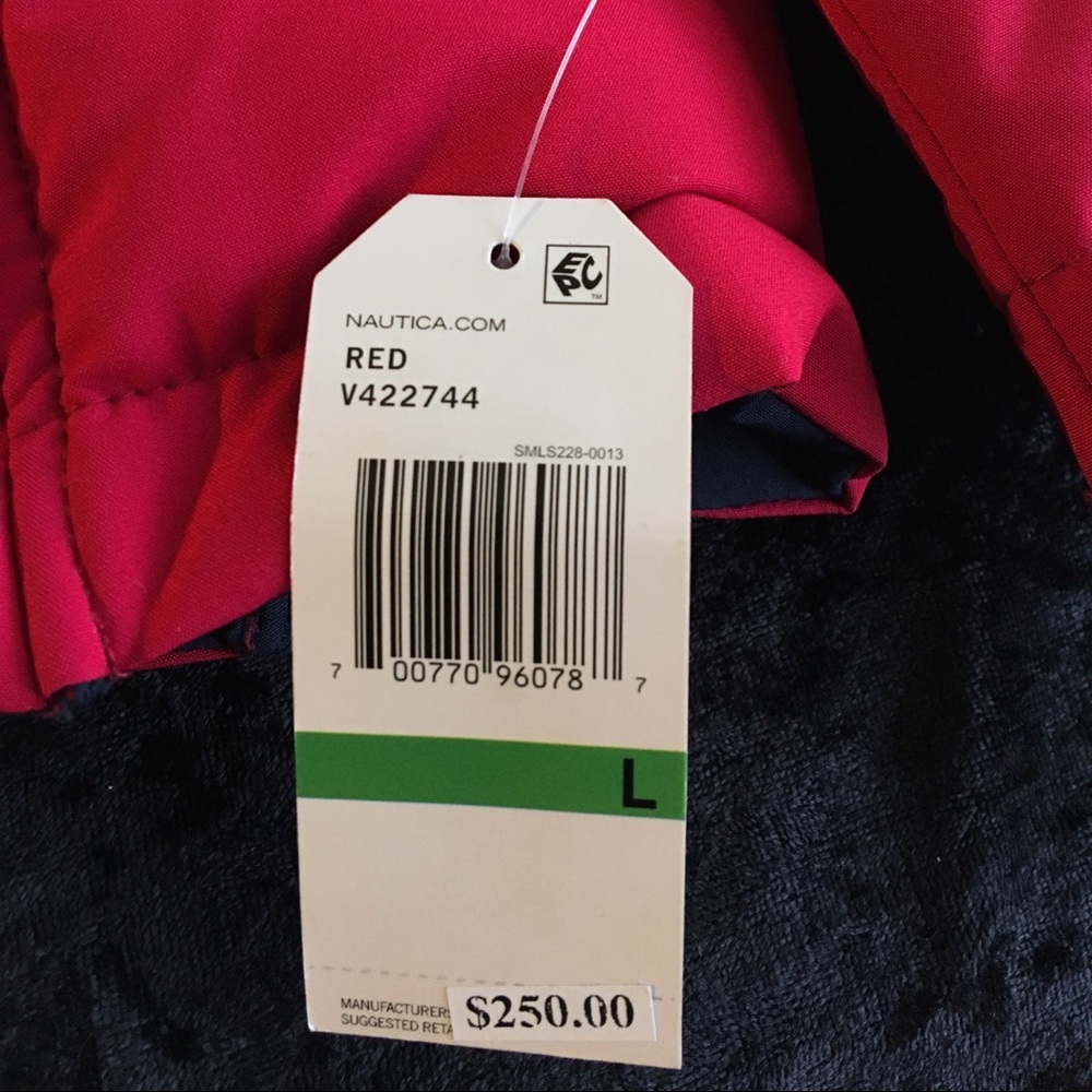 🆕 Nautica REVERSIBLE Winter Coat❄️ Blue & Red!! - Picture 5 of 7