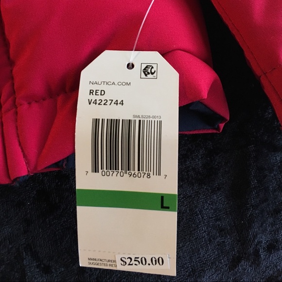 🆕 Nautica REVERSIBLE Winter Coat❄️ Blue & Red!! - Picture 5 of 7