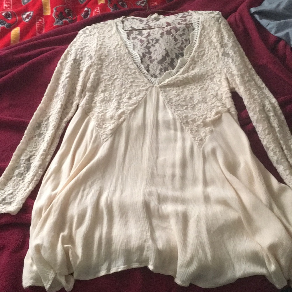 Cream dress