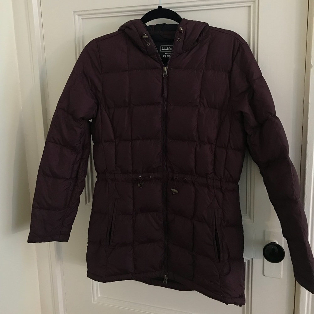 Llbean 3/4 length coat