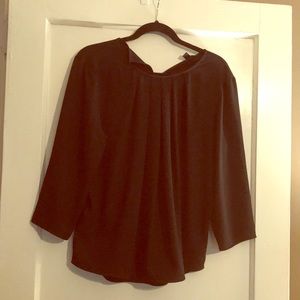 Ann Taylor Black Blouse