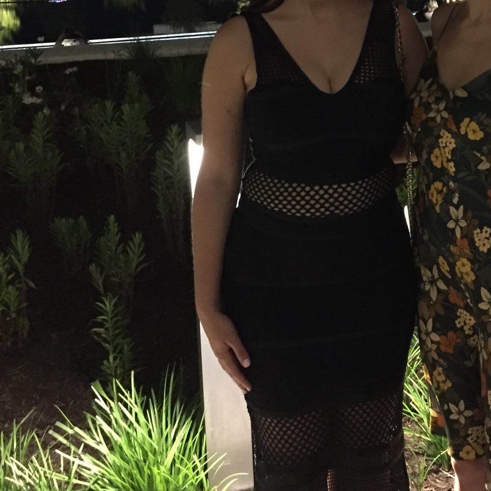 Black evening dress by Gold Label Wow Couture