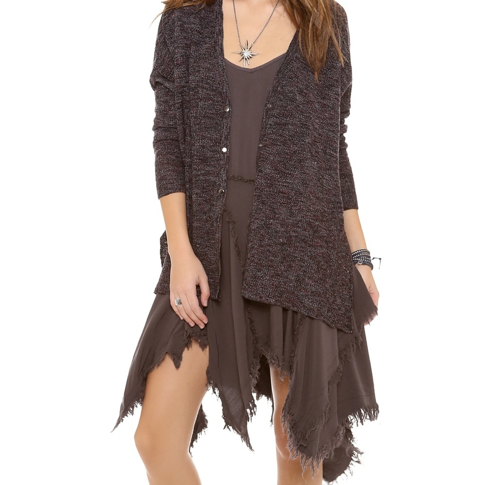 Free People Tattered Up Slip Dress