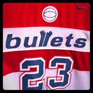 Washington Bullets (Wizards) Jordan Jersey