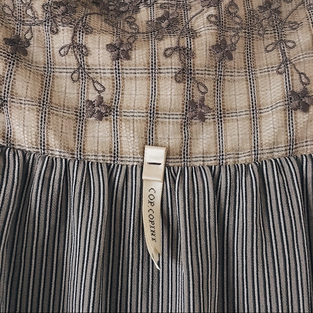 Cop Copine Spaghetti Strap Dress Ruffle Detail - Picture 6 of 8