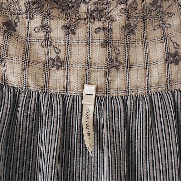 Cop Copine Spaghetti Strap Dress Ruffle Detail - Picture 6 of 8