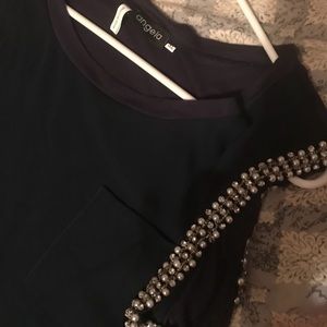 Navy Blue, Sleeveless Shirt