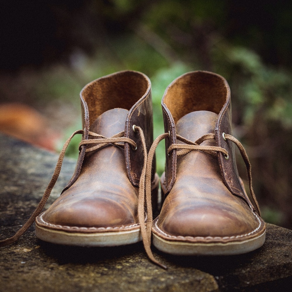 ISO Clarks Desert Boots in Brown (not beeswax)