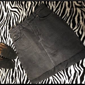 H&M | Black Denim Skirt | NWOT