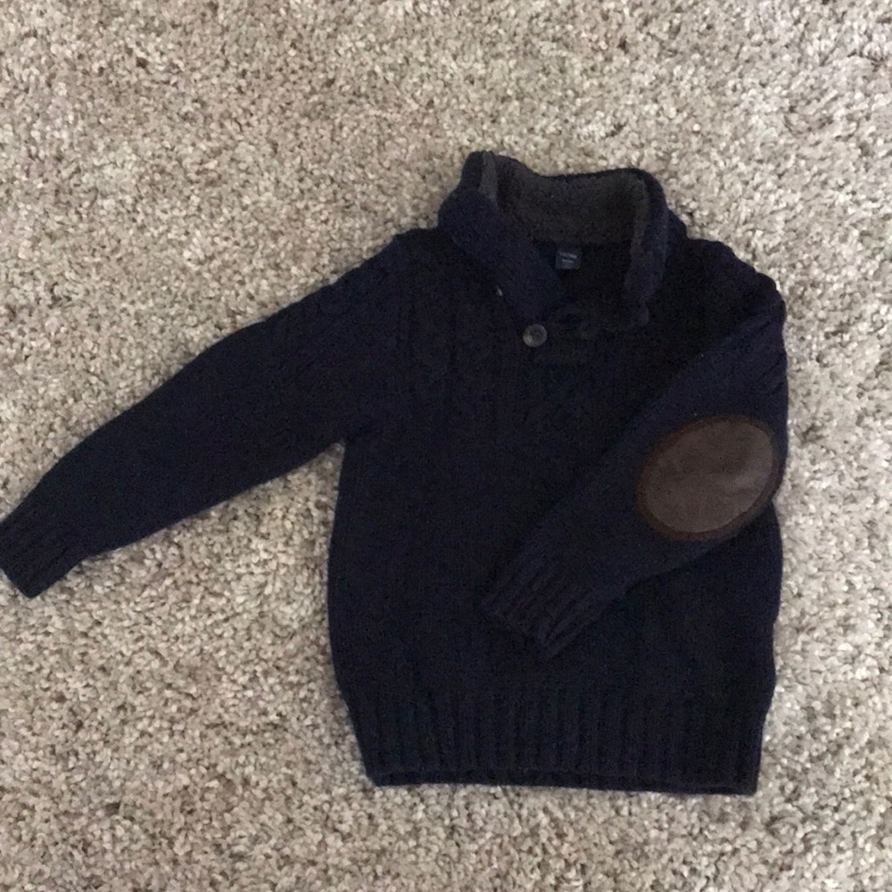 Boys cable sweater