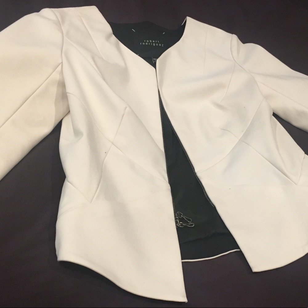 Amazing B&W dressy jacket