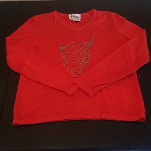 [Lilly Pulitzer] Vintage Orange Sweater