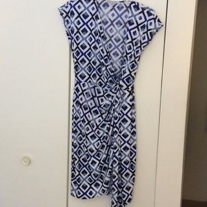 Maggie London wrap dress