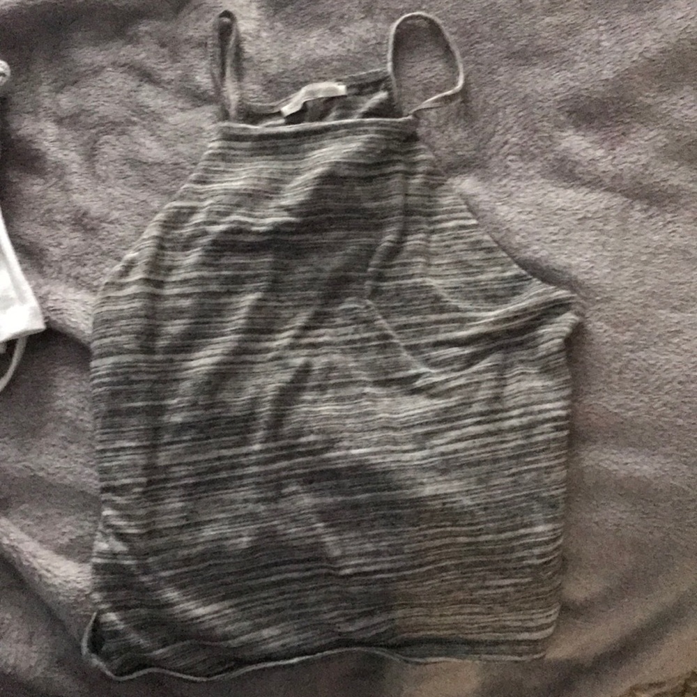 Grey stripped crop!