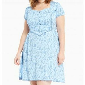 Torrid peter pan dress size 14