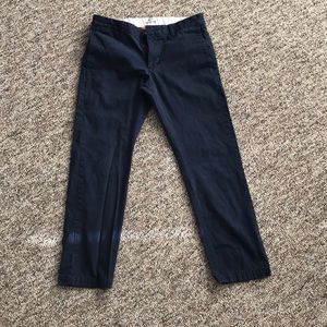 Dockers - Slim Fit Navy Khaki Pants
