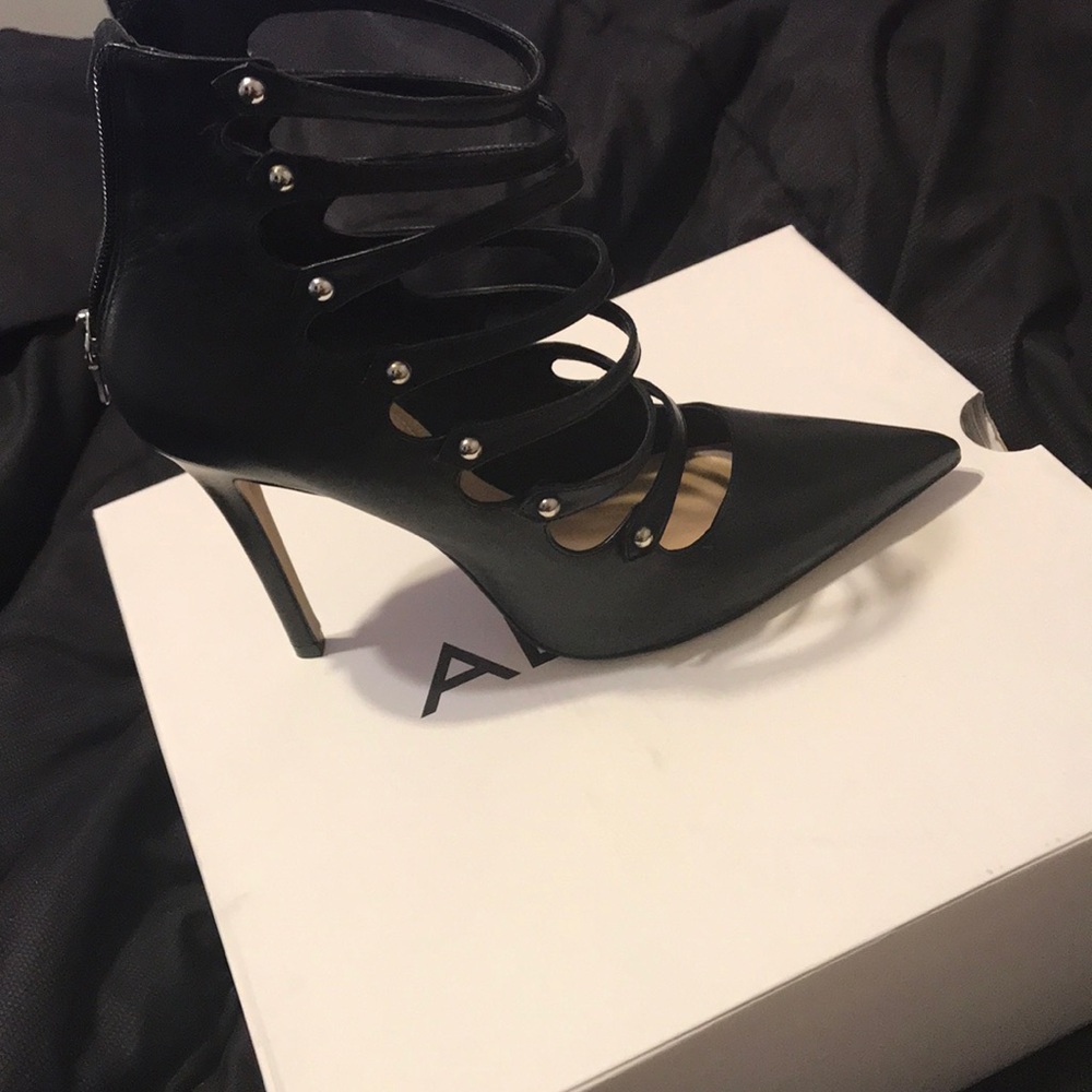 Aldo black strap shoes - Rossini