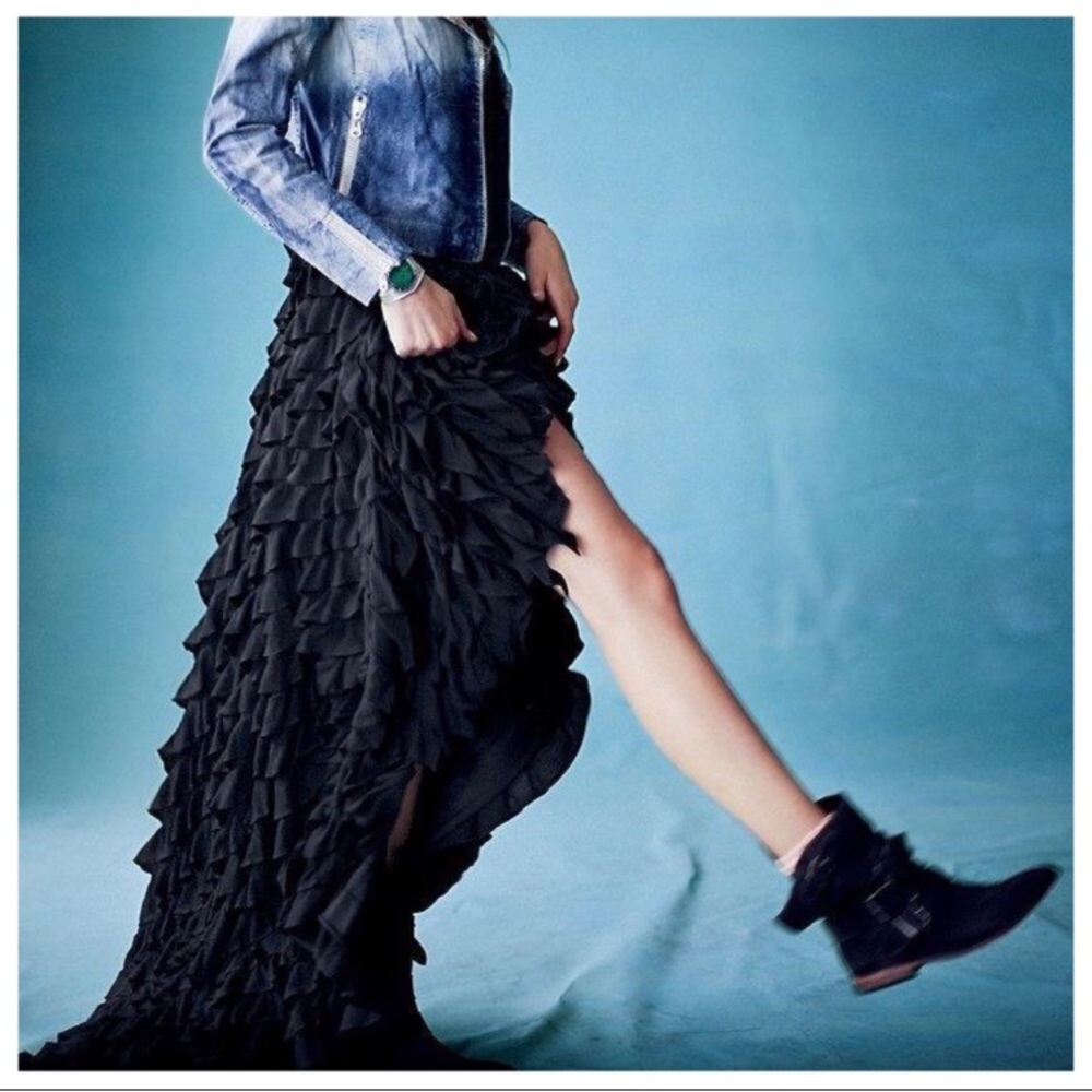 Reserved - Free People Lydia Ruffle Maxi