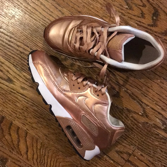 Nike Shoes - Rose Gold Nike Air’s